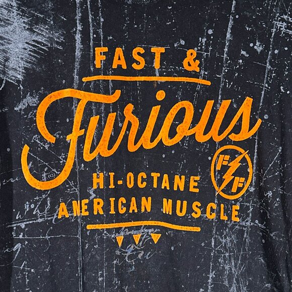Fast And Furious By Affliction Hi-Octane American Muscle T Shirt Size L - Picture 6 of 12